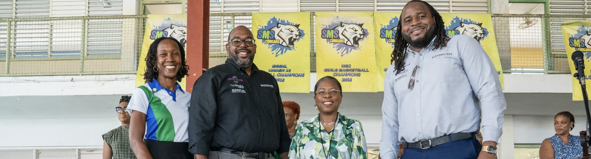 PinderHope Enterprises’ Directors Donate TVs to Former School, Encourage Alumni Support